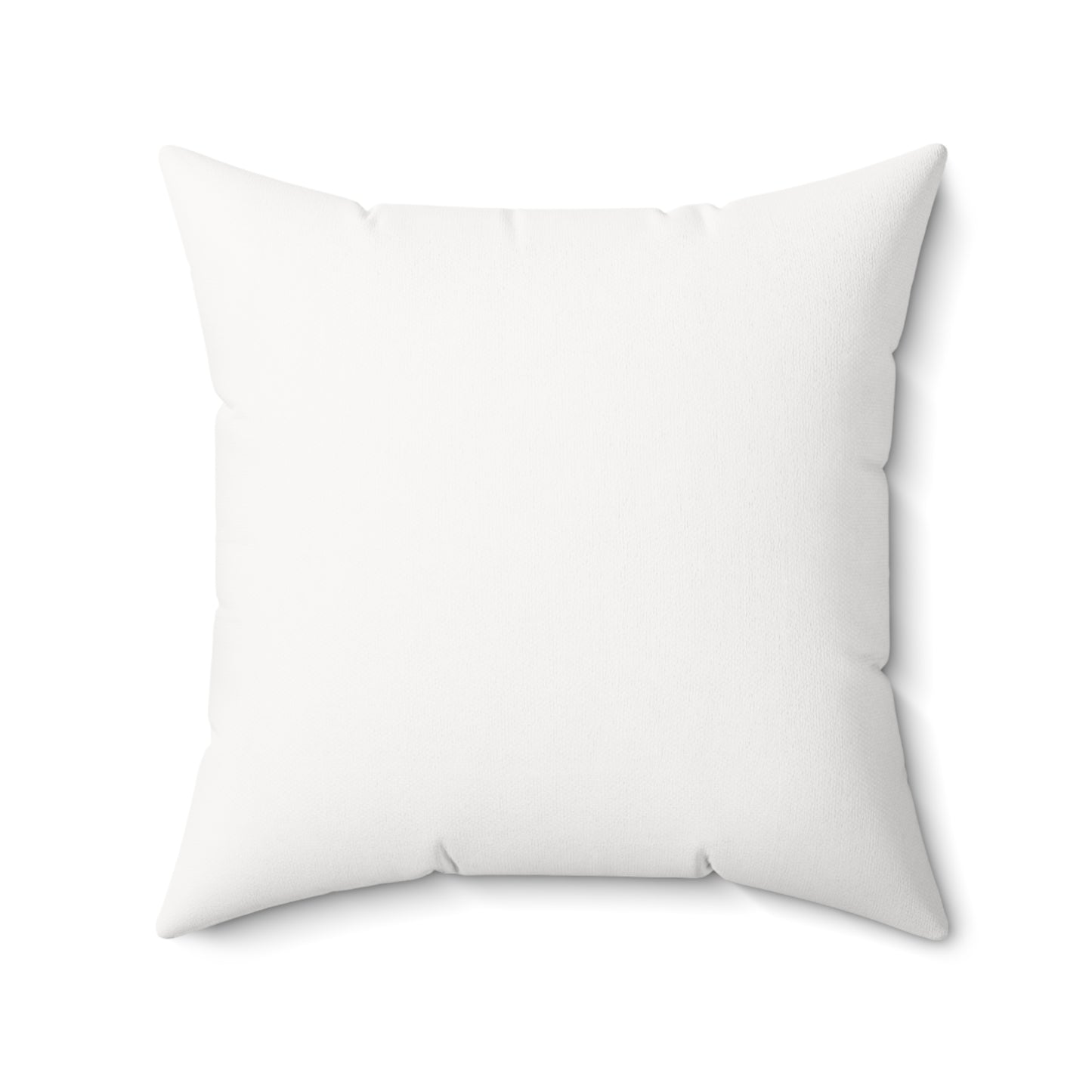Back view of the pillow in Lotion color.