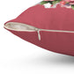 Floral Coquette Maltese Pillow