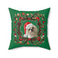 Personalized Santa Pup Pillow