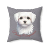 Dream Companion Maltese Pillow