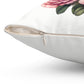 Coquette Rose Garden Maltese Pillow