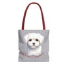 Dream Companion Maltese Tote Bag