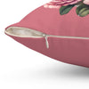 Coquette Rose Garden Maltese Pillow