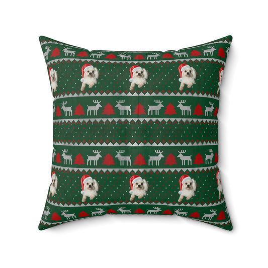 Personalized Santa Pup Cushion