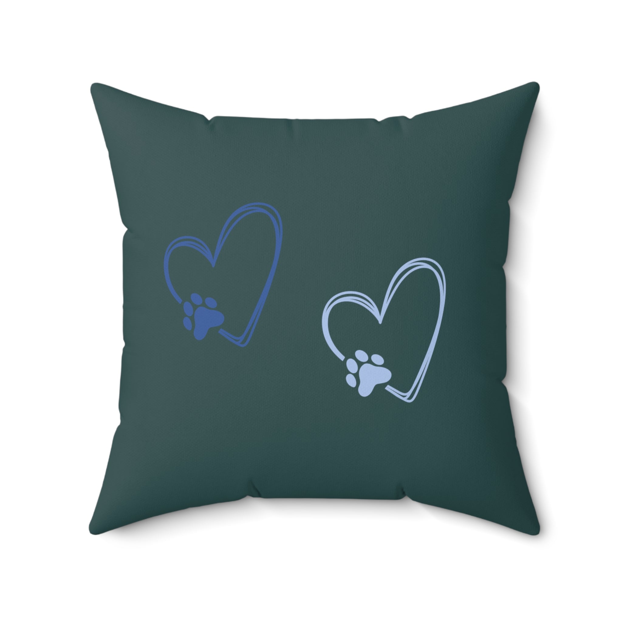 Blue Paws Affection Pillow