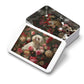 Charming Dog Floral Jigsaw Puzzle with Tin - Perfect Gift for Dog Lovers, Family, Friends, Home Decor, Relaxation Activity
