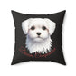 Dream Companion Maltese Pillow