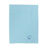 Blue Paws Affection Velveteen Plush Blanket