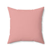 Coquette Yorkie Rose Heart Pillow