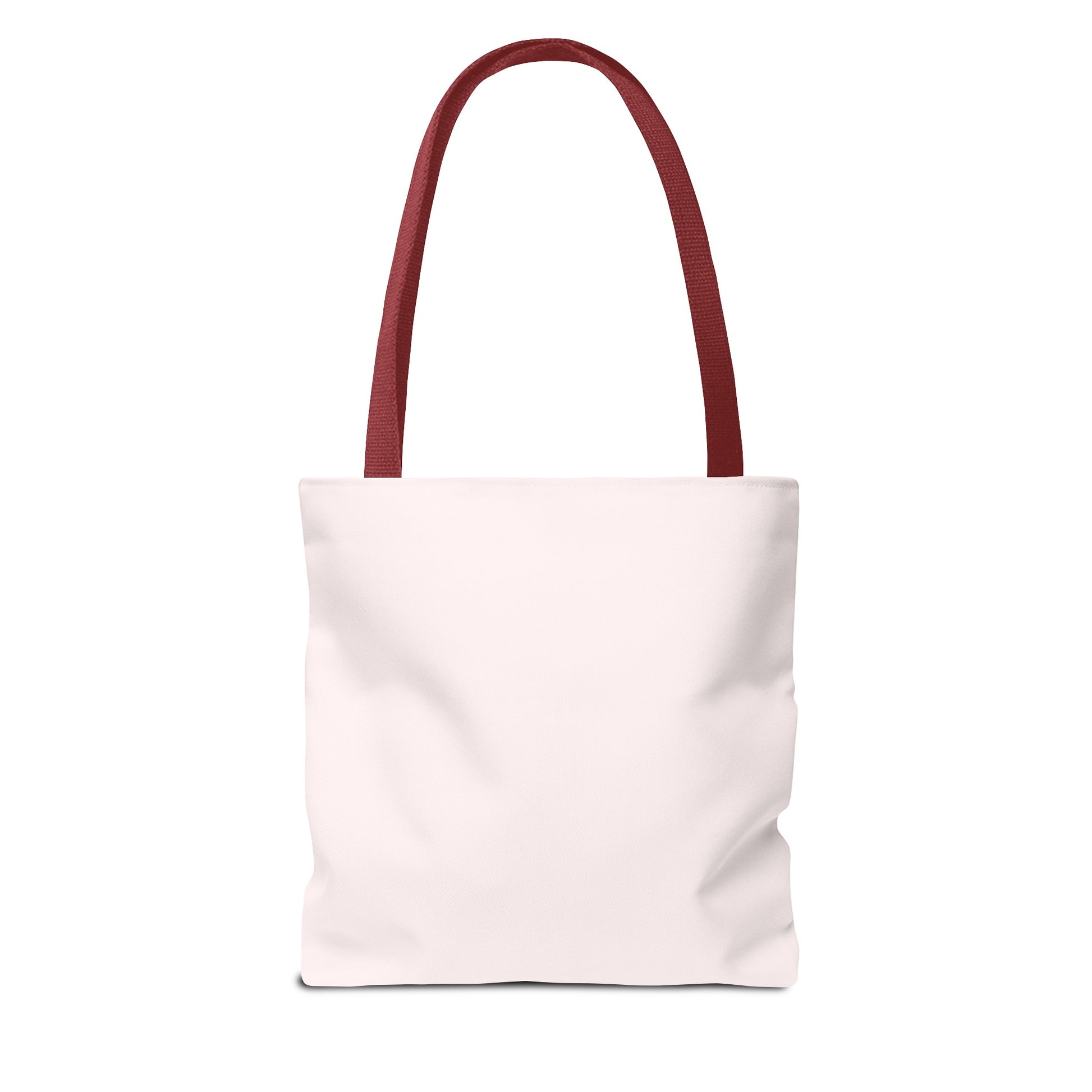 Back view of the tote bag in [color], solid tone with matching straps