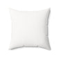 Back view of the pillow in Lotion color.