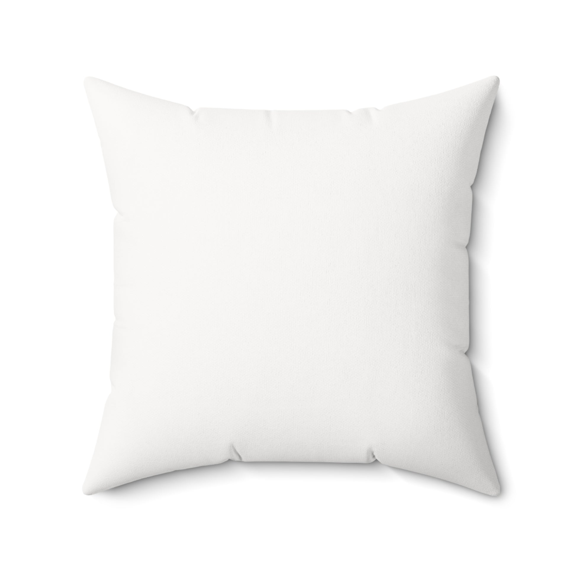 Back view of the pillow in Lotion color.