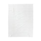 Blank velveteen blanket back mockup showing fabric texture and size