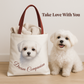 Dream Companion Maltese Tote Bag