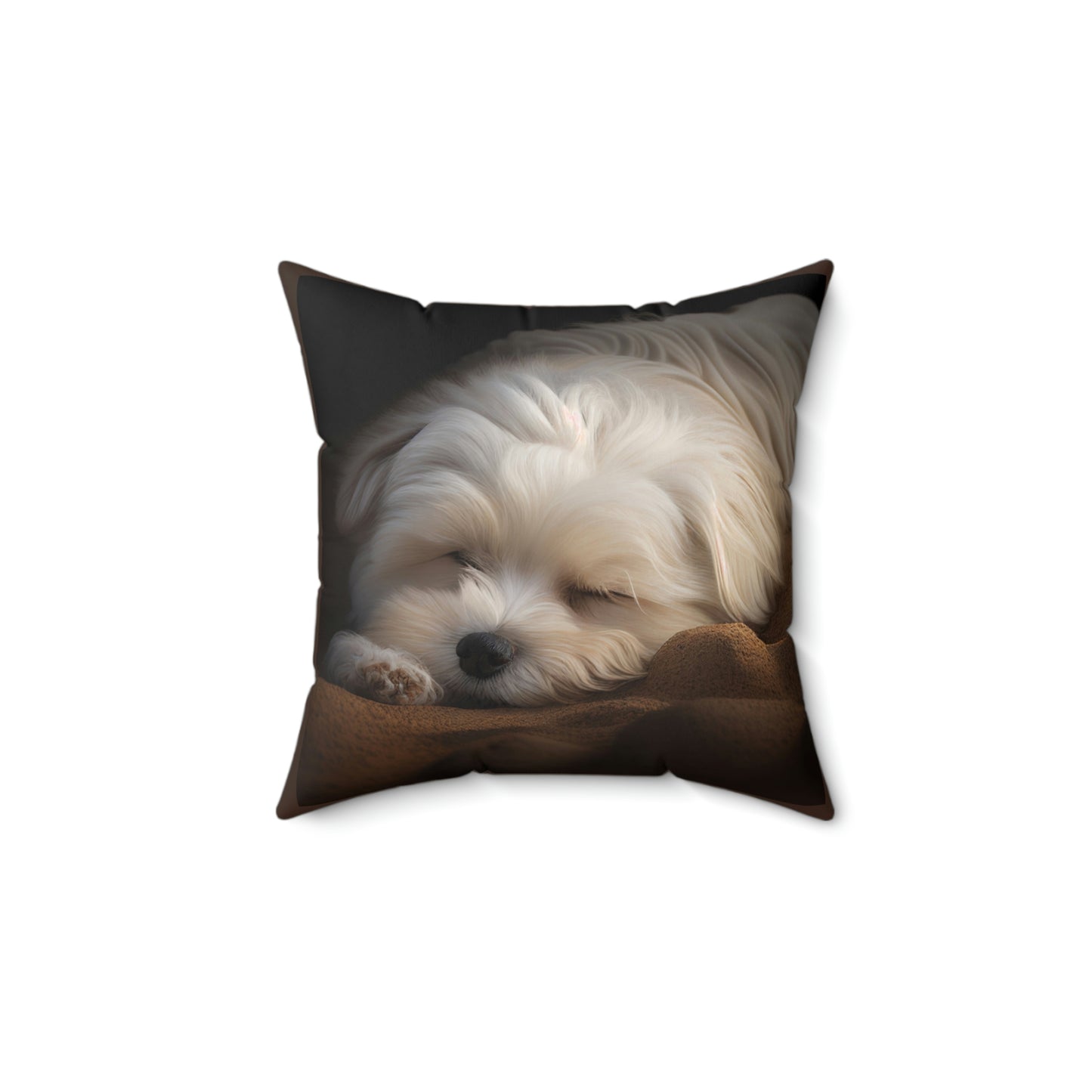 SLEEPING MALTESE Pillow