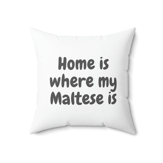 Maltese HOME Pillow