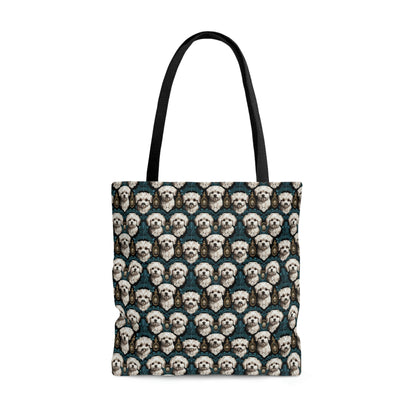 MALTESE PATTERN  Tote Bag