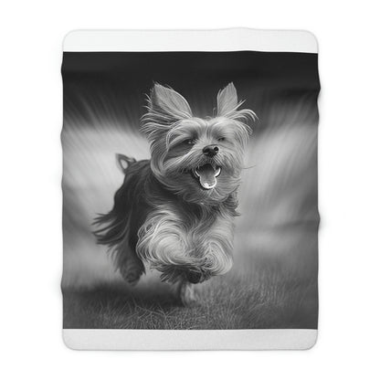 RUNNING YORK Sherpa Fleece Blanket