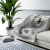 RUNNING MALTESE Sherpa Fleece Blanket